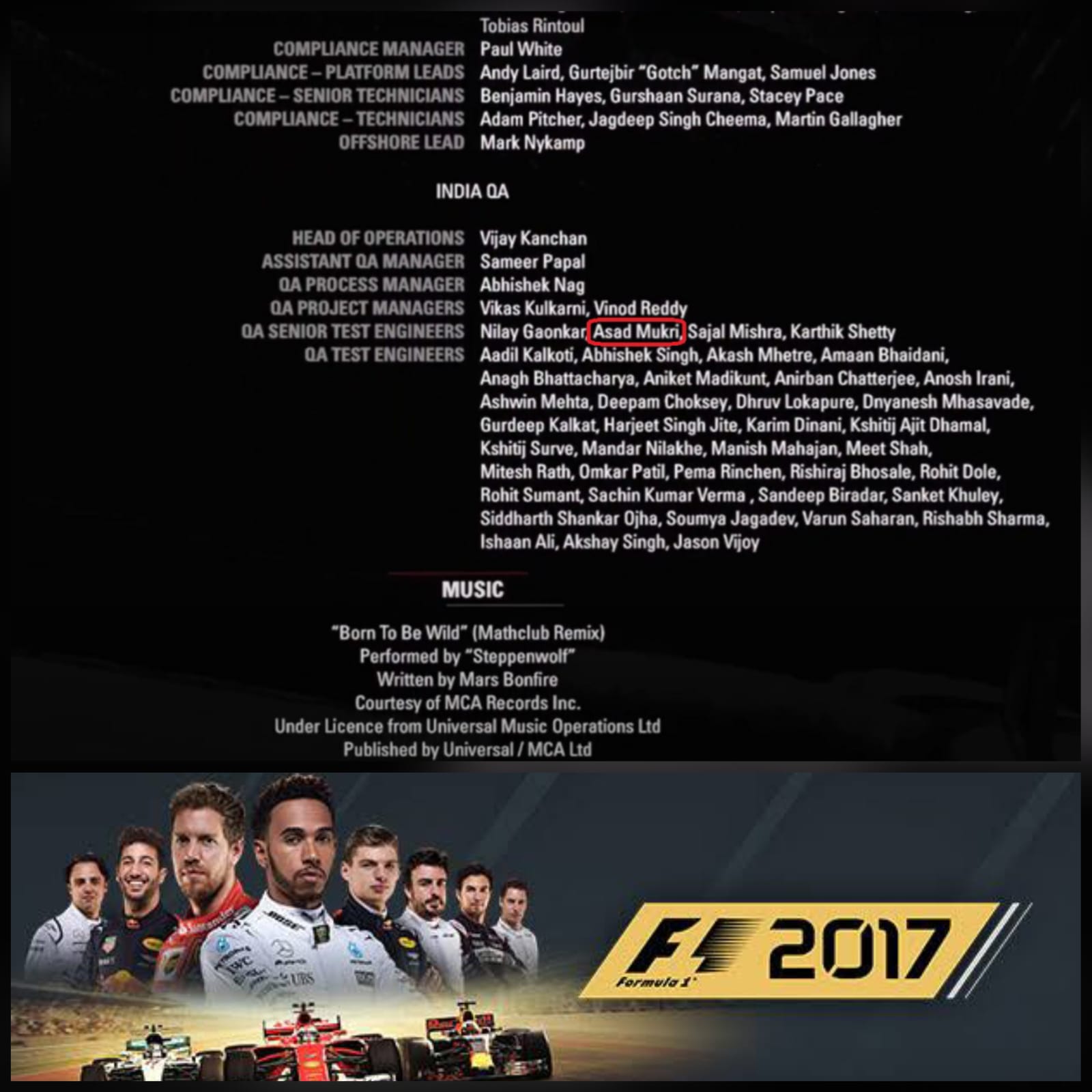 F1 2017